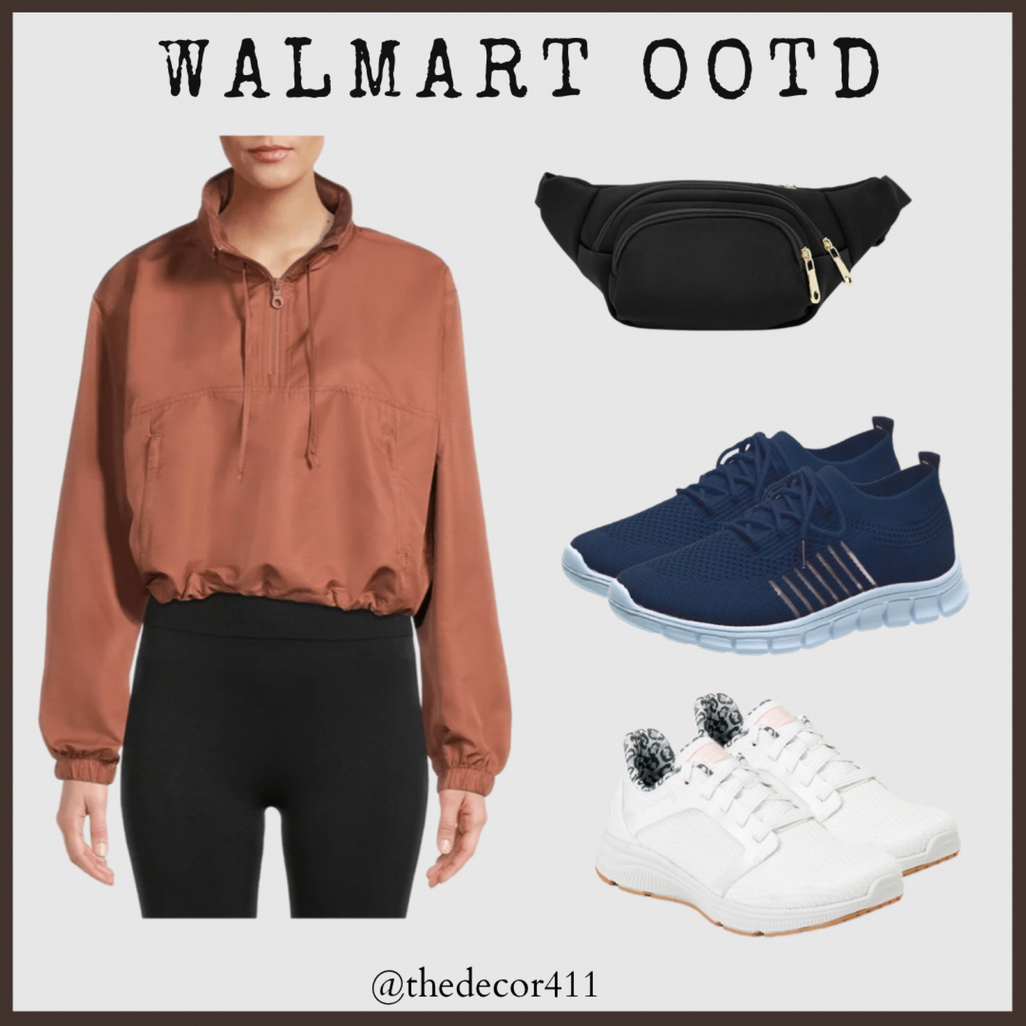 Such a cute color for fall. Love this windbreaker from Walmart. Under $25 
Fall outfit, windbreaker, leggings, faux leather leggings, casual outfit, travel outfit, sneakers, belt bag, fall outfit  

#LTKunder50 #LTKtravel #LTKSeasonal