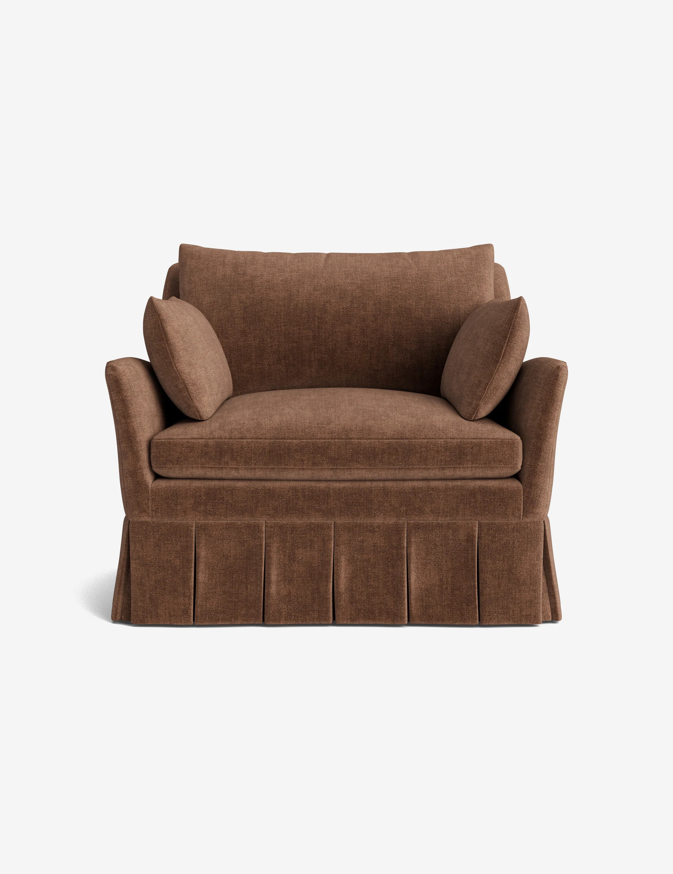 Portola Pleated Accent Chair | Lulu and Georgia 