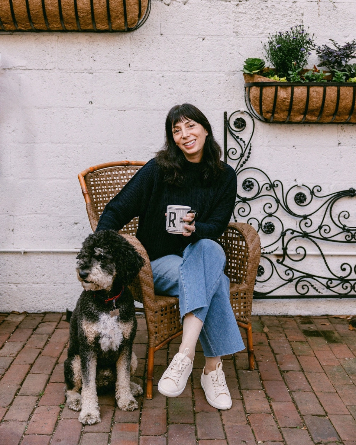 The Pebble Beach classic pullover sweater has been on my wish list for months. I am wearing the small and love the oversized feel. It is so comfortable and cute with my Frank and Eileen denim. This sweater has been on repeat. I love that you can wash and care for your Frank and Eileen pieces at home. @frankandeileen #FrankandEileenPartner #WearLoveRepeat

#LTKOver40 #LTKSeasonal