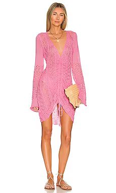 SNDYS Fate Mini Dress in Pink from Revolve.com | Revolve Clothing (Global)