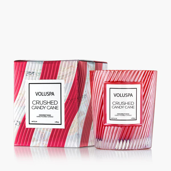 Crushed Candy Cane - Classic Candle | Voluspa