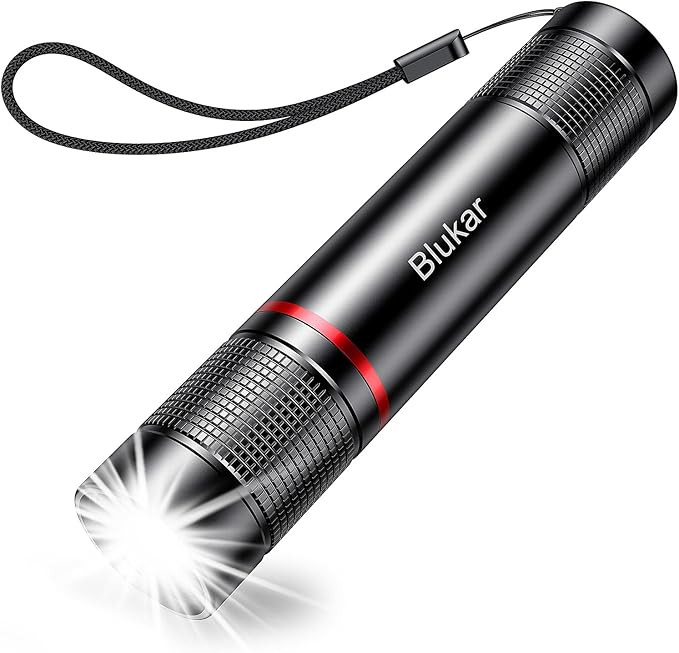 Blukar Flashlight Rechargeable, High Lumens Flashlight, Super Bright Small LED Flash Light- Zooma... | Amazon (US)