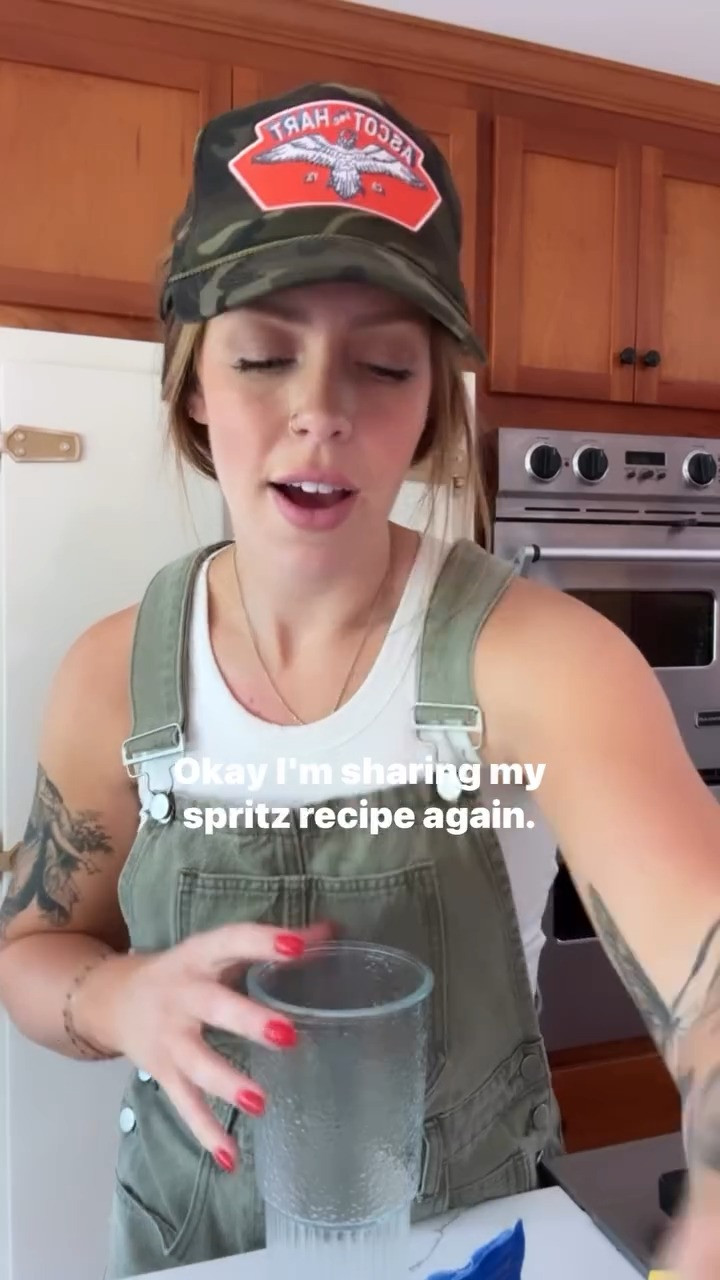 My spritz recipe!! I literally drink one of these everday! All my supplies linked! 

 #LTKdayinmylife #LTKfoodie #LTKvlog