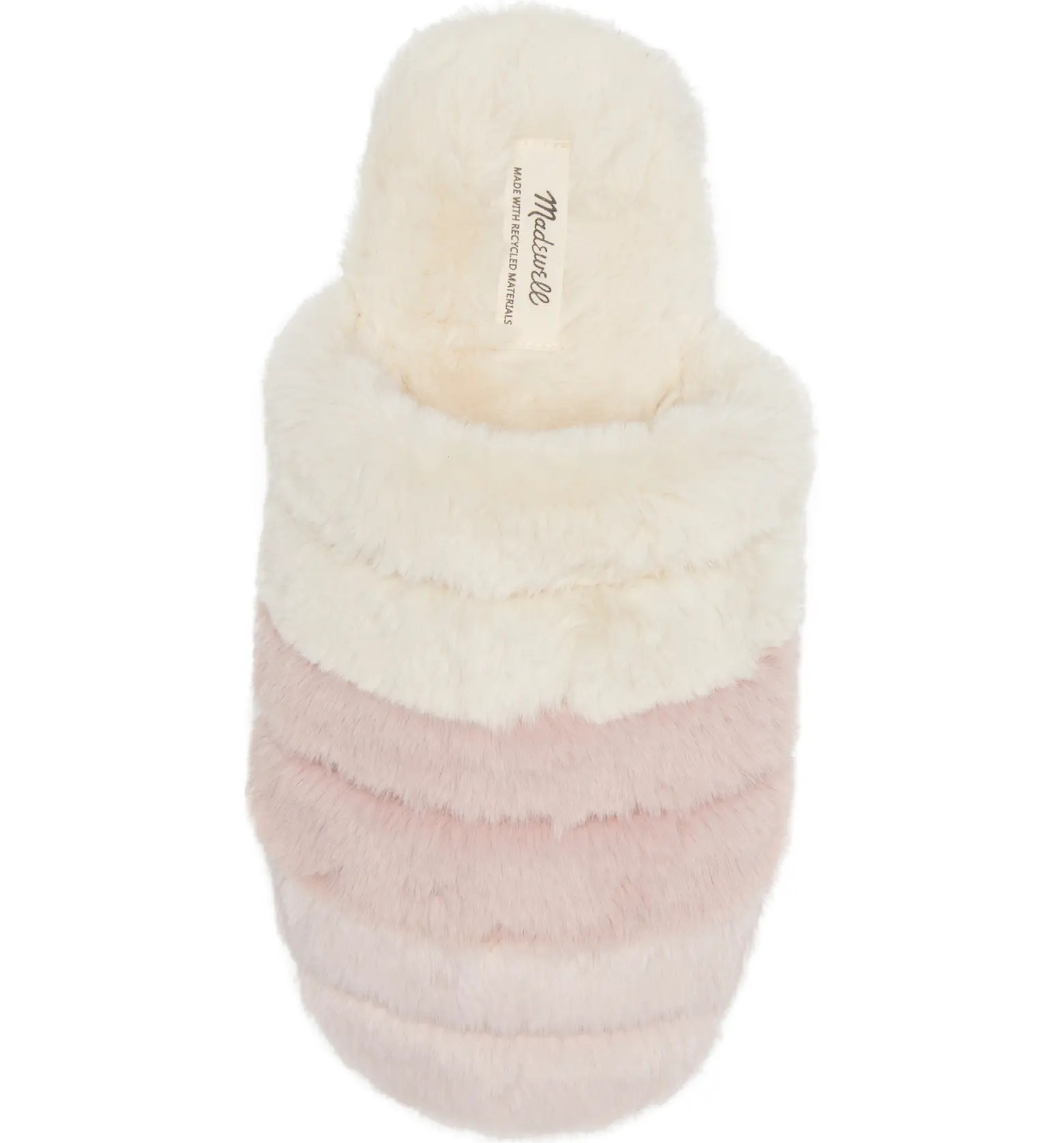 Madewell Leopard Recycled Faux Fur Quilted Scuff Slippers | Nordstrom | Nordstrom