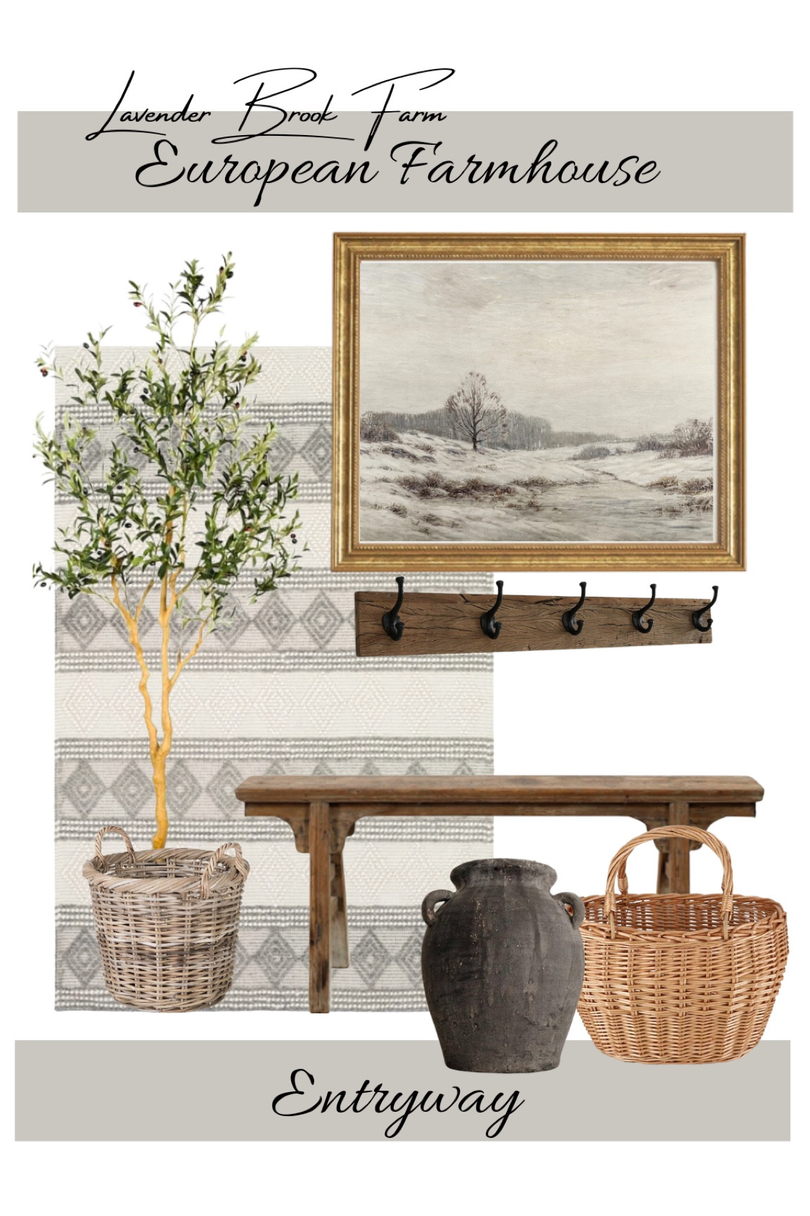 This entryway can all season but a simple change of art makes it so winter moody. 

#LTKHome #LTKSeasonal #LTKStyleTip