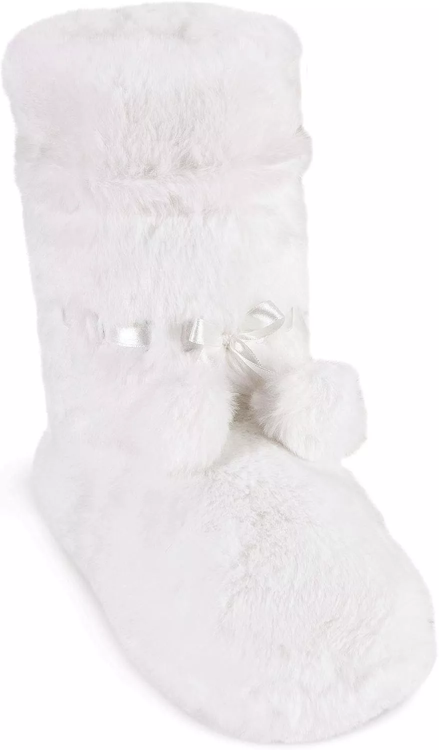 PajamaGram Fleece Slippers for Women - Slipper Boots for Women
