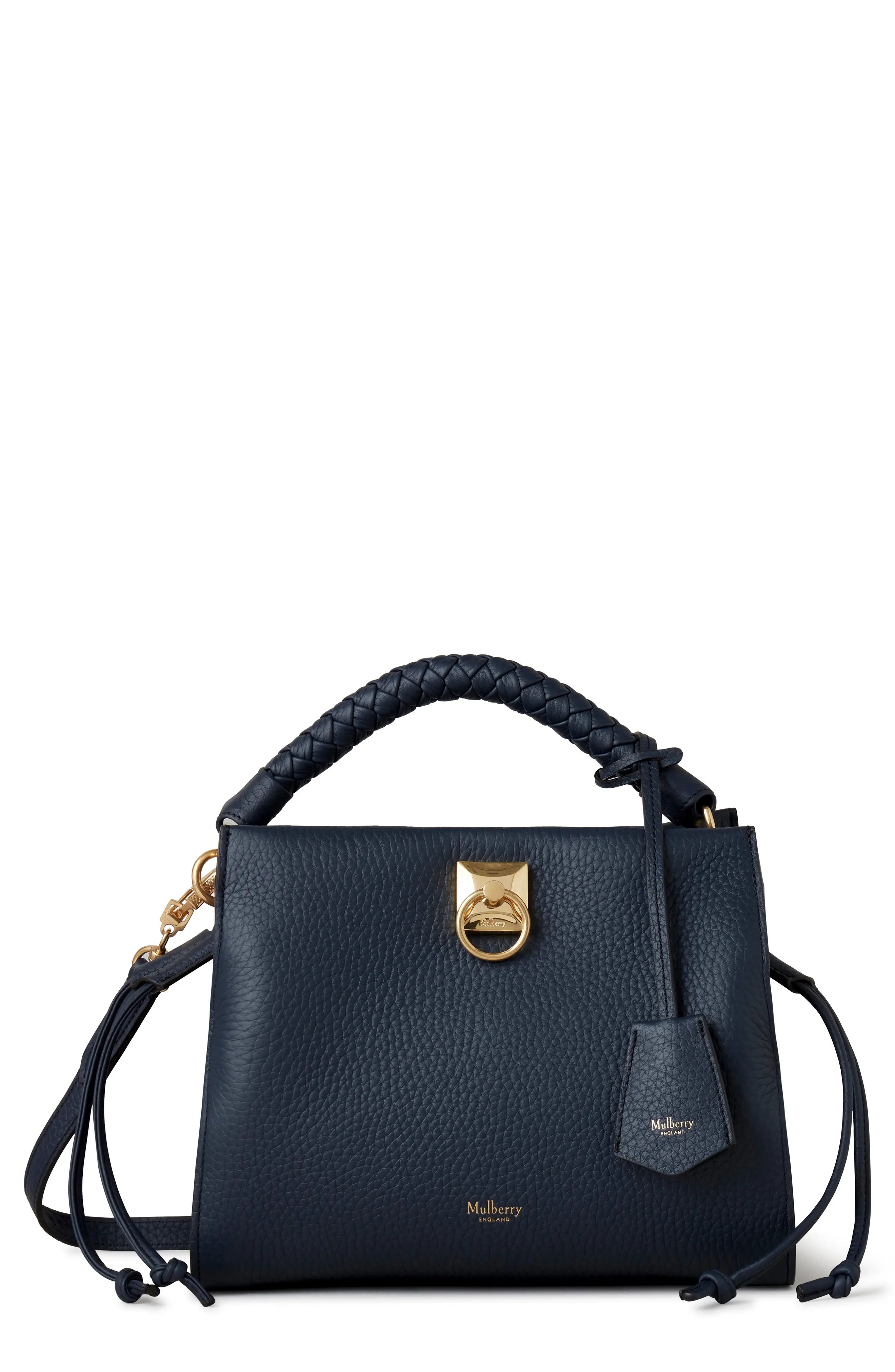 Mulberry Small Iris Leather Top Handle Bag (Women) | Nordstrom | Nordstrom