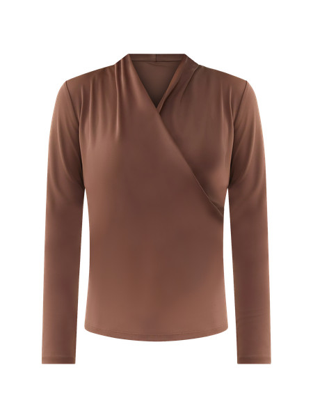 Draped Wrap Blouse | Ann Taylor