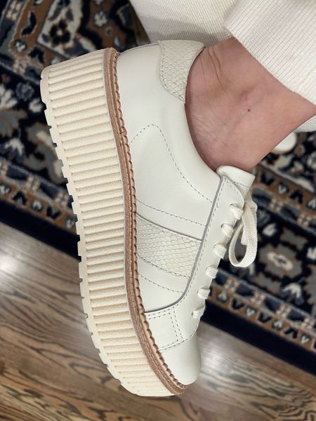 These platform sneakers have r been on repeat. I went down 1/2 size. 

#springfashion #fashioninspo #petitefashion #springstyle #fashionover40 #fashioninspo #chicstyle
#sneakers #summerstyle

#LTKstyletip #LTKshoecrush #LTKover40