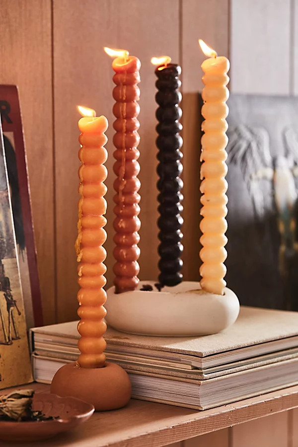Bubble Taper Candle - Set Of 4 | Urban Outfitters (US and RoW)