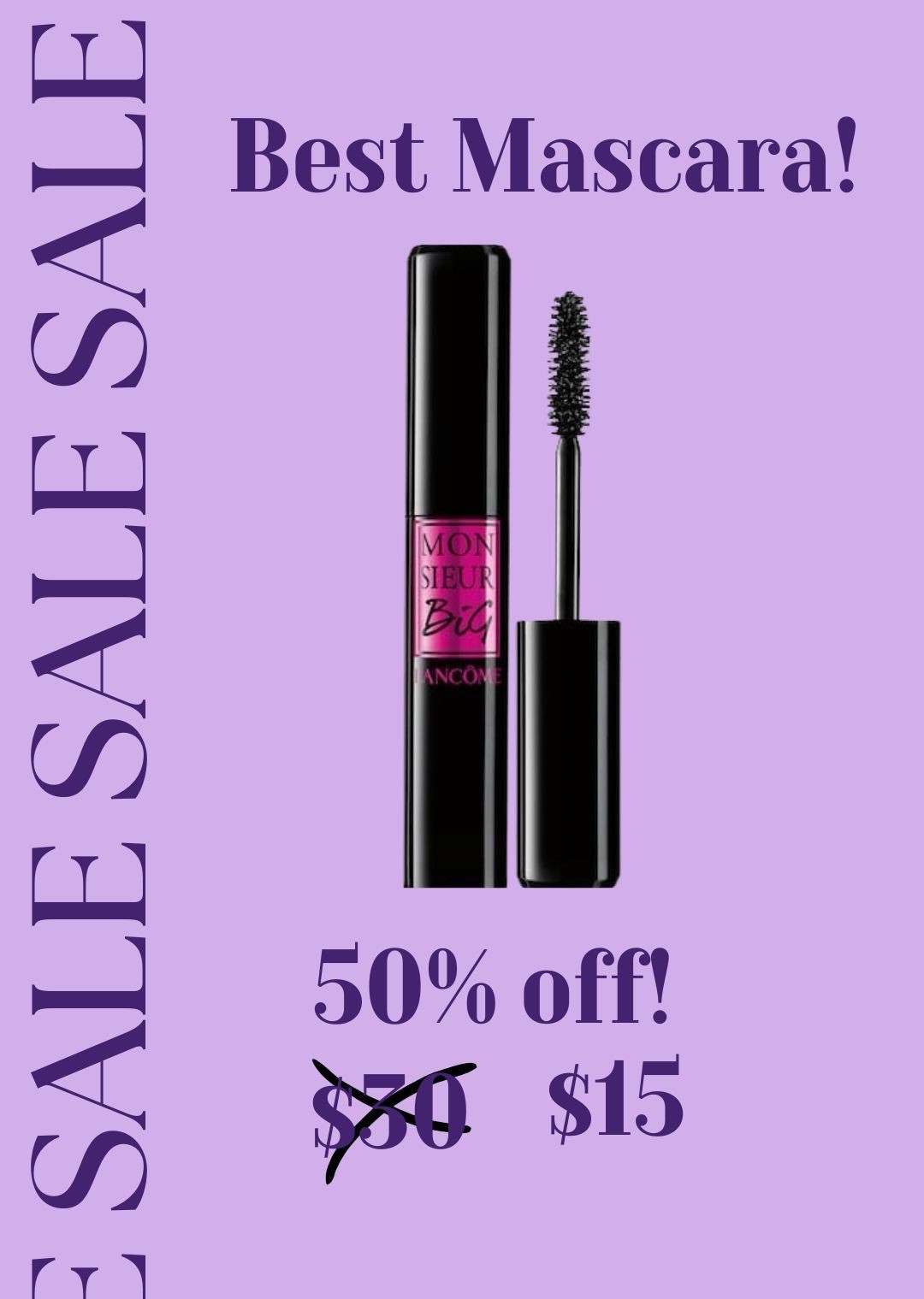 My Favorite Mascara is 50% Off! 🖤

If you’ve been wanting a new lash product, run—because the Lancôme Monsieur Big Volumizing Mascara is 50% off and it’s truly my all-time favorite mascara. This formula gives the best volume, length, and bold black finish without clumping or smudging. It’s the one I reach for every single day, and it instantly makes your lashes look fuller and lifted.

This is one of the best beauty deals happening right now, so if you’re shopping makeup sales or looking for a new go-to mascara, this is the one I always recommend. Stock up while it’s half off!

#LTKSaleAlert #LTKBeauty #LTKCyberWeek