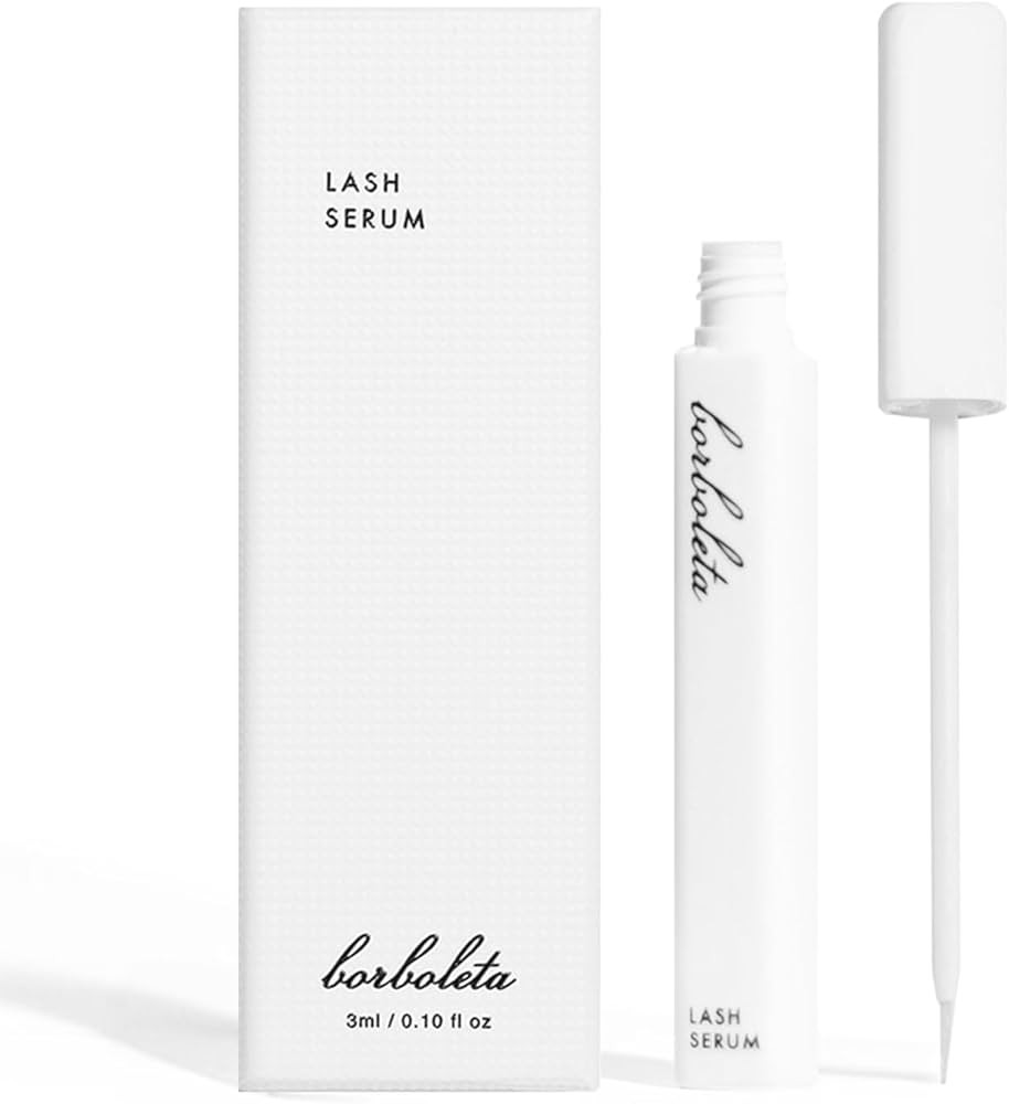 Borboleta Lash Serum, Eyelash Serum for Longer, Thicker, and Fuller Looking Natural Eyelashes, (F... | Amazon (US)