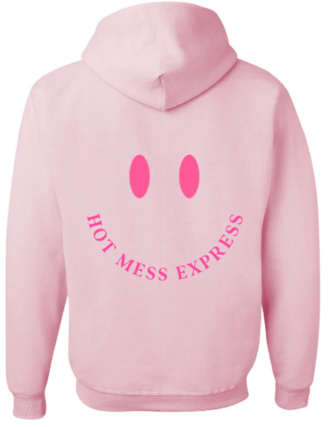 Hot Mess Light Pink Hoodie | Shop Staykation