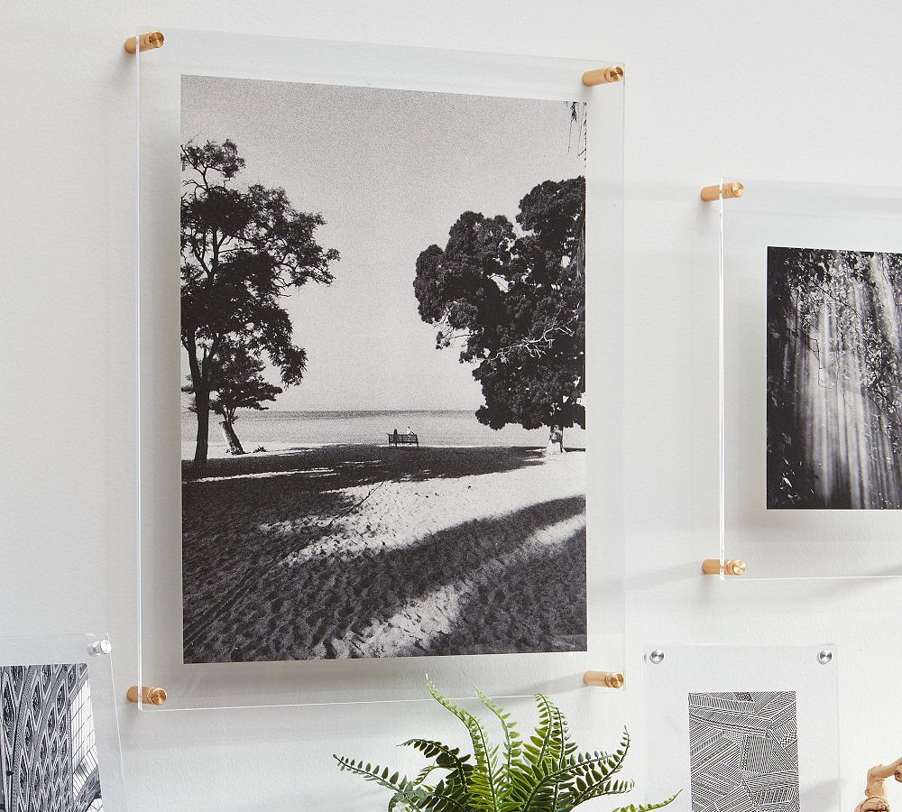 Acrylic Floating Double Panel Wall Frame | Pottery Barn (US)