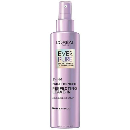 L Oreal Paris 21-In-1 Leave In Conditioner Spray Sulfate Free Vegan Everpure 6.8 Fl Oz | Walmart (US)