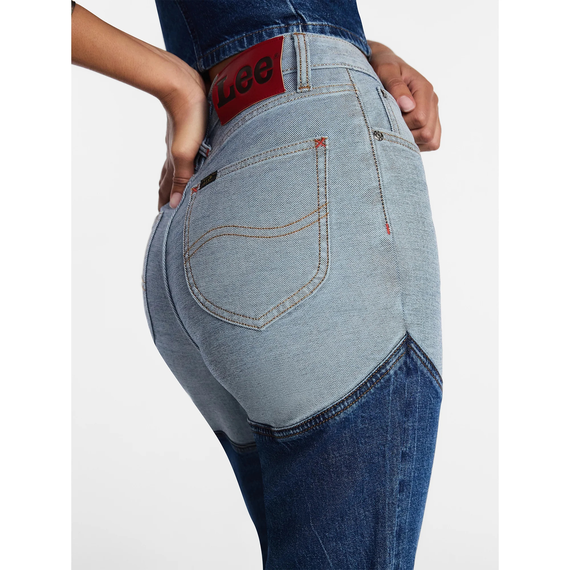 Kacey Lee Women's Long Denim Chaps Jeans, Sizes 0-18 | Walmart (US)