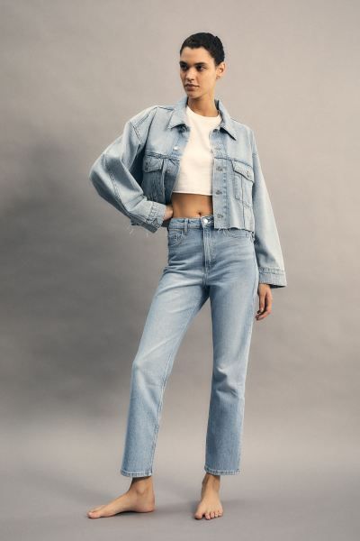 Slim High Ankle Jeans | H&M (US + CA)