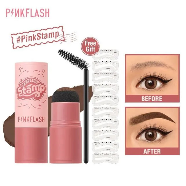PINKFLASH - Eyebrow Stamp - 4 Colors | YesStyle Global