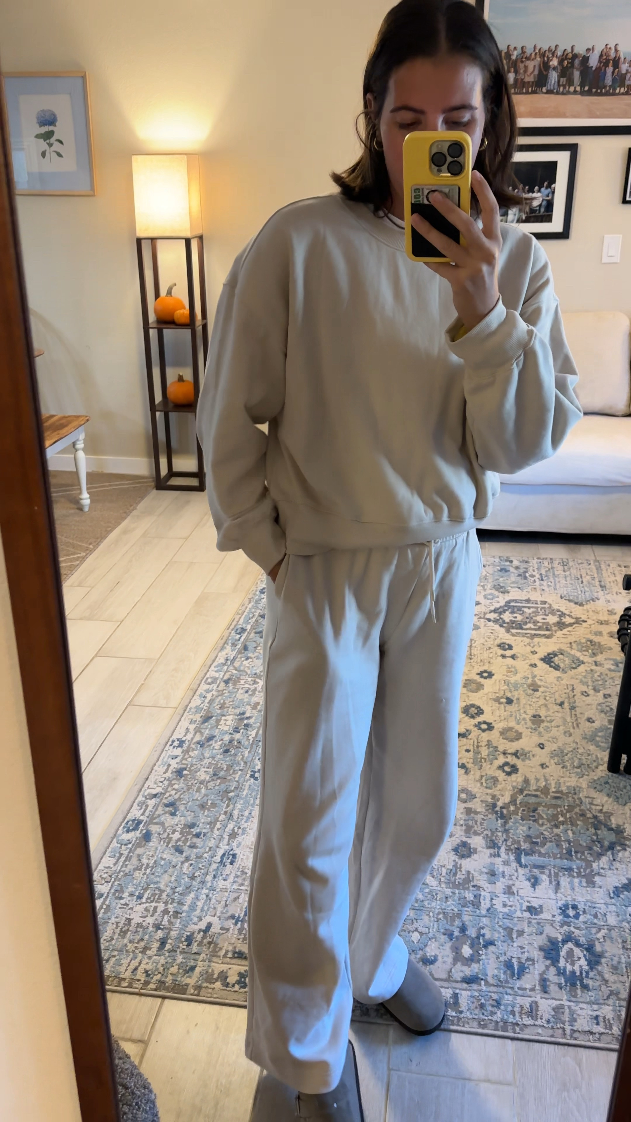 Comfy matching set that is also bump friendly! 

#LTKVideo #LTKSeasonal #LTKBump