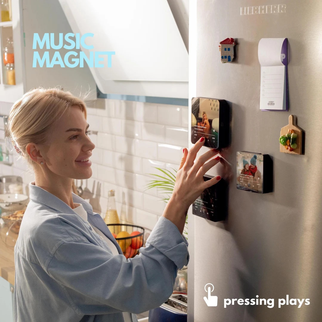 Custom Music Fridge Magnet, Personalized Photo & Music Refrigerator Magnet, Anniversary Gift for ... | Etsy (US)