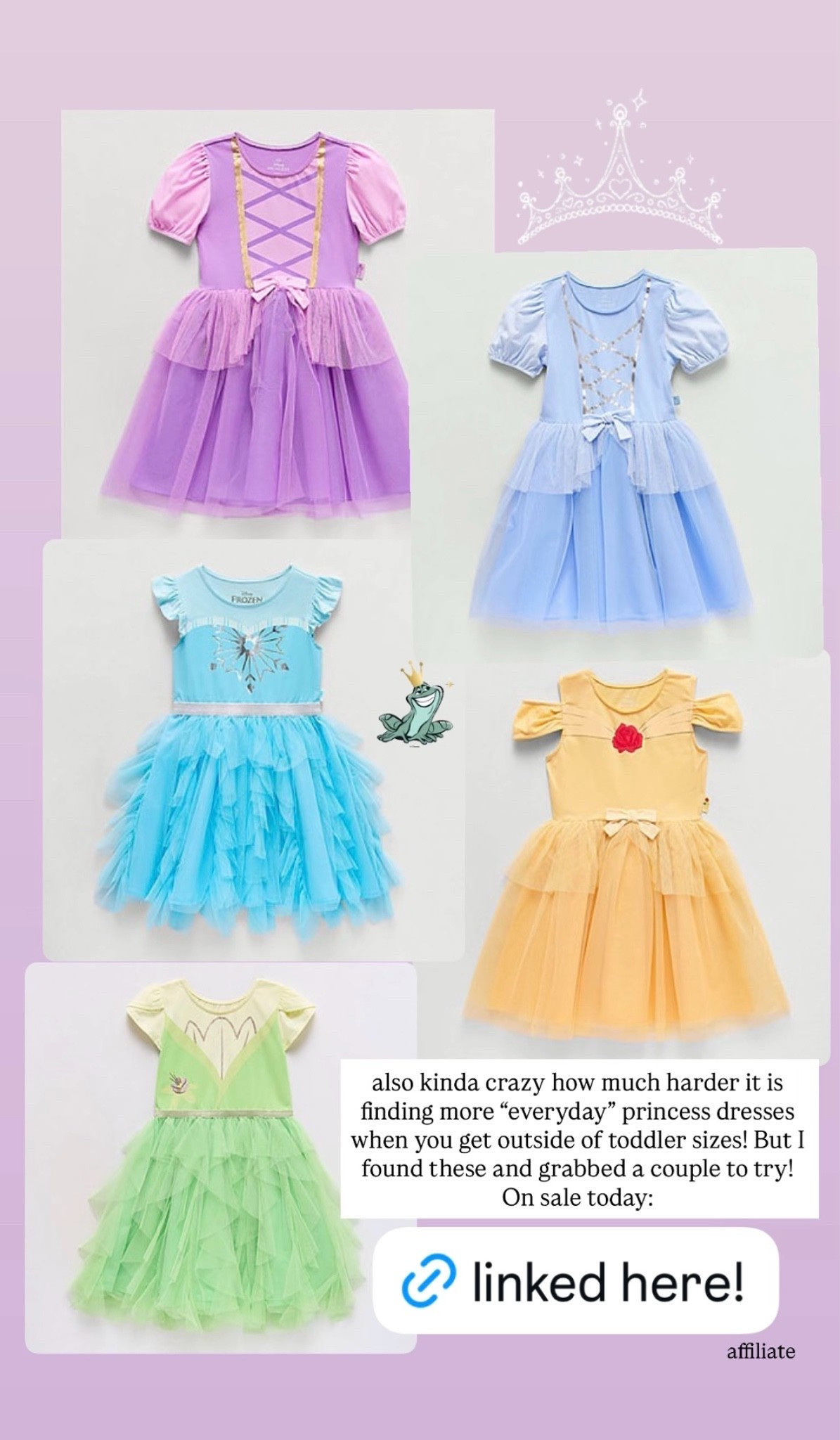 Everyday princess dresses for bigger kids! (It’s so hard to find them after toddler sizes!) #princessdresses #sale #disney

#LTKKids #LTKBaby #LTKTravel