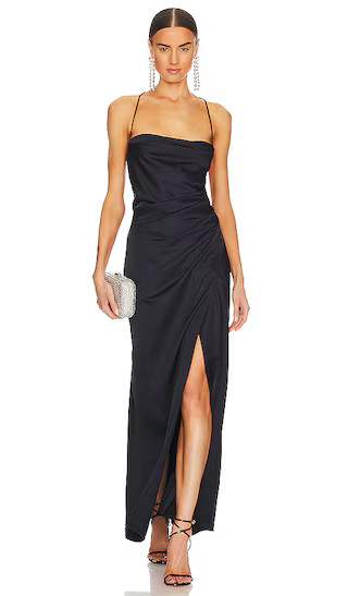 Amelie Dress in Midnight | Fall Wedding Guest Dress Fall Wedding Guest Dresses Fall Dresses 2024 | Revolve Clothing (Global)