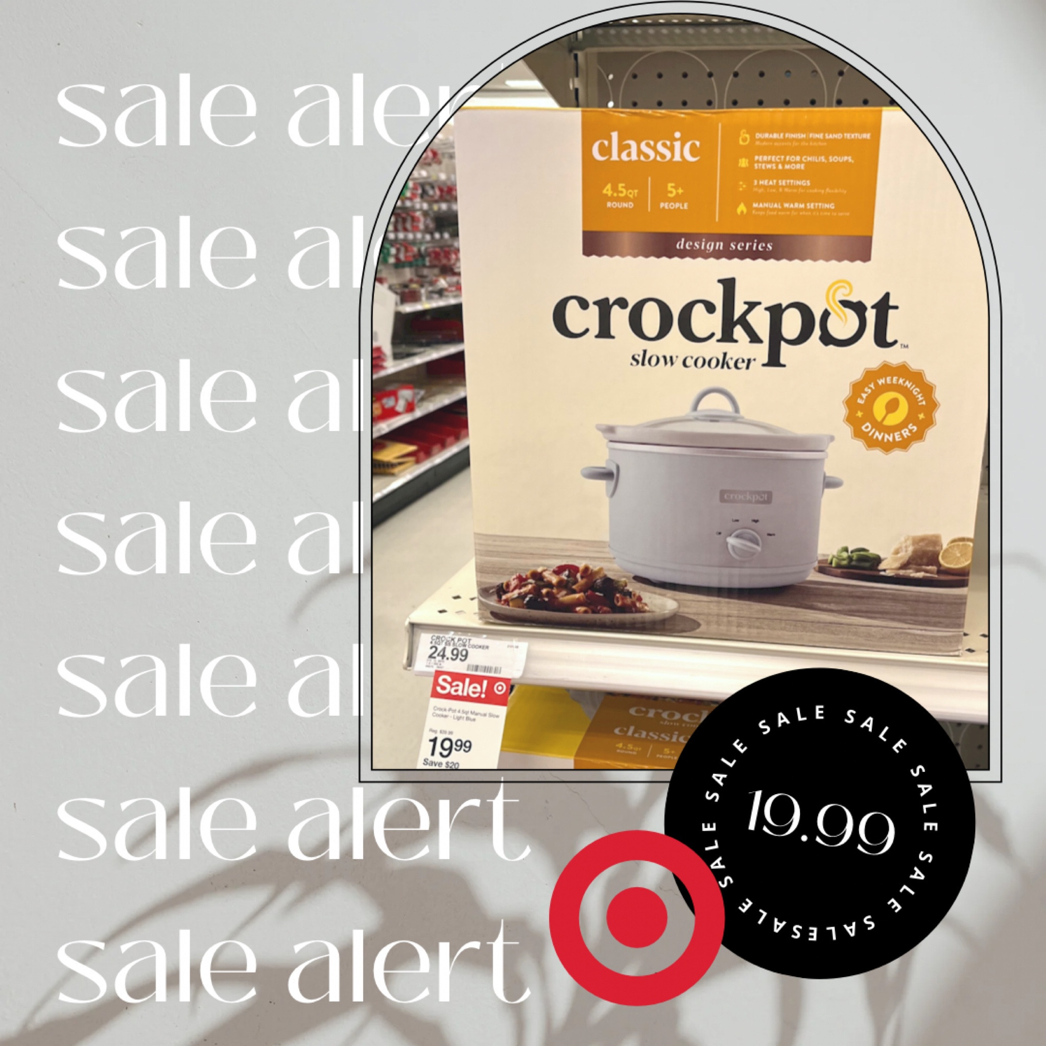 Super cute design crock pot on sale at target!!
Olla crock pot en descuento en target

#LTKsalealert #LTKunder50 #LTKGiftGuide