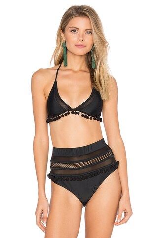 Tularosa Nina Bikini Top in Black from Revolve.com | Revolve Clothing (Global)