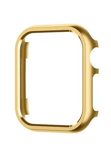 My Pretty Strap XOXO Protective Case for Apple Watch – Luxury Matte Metal Cover for Women, Scratch-Resistant – Compatible with Apple Watch 38/40/41/42/44/45/49mm –Gold, Rose Gold, Silver, Champagne | Amazon (US)