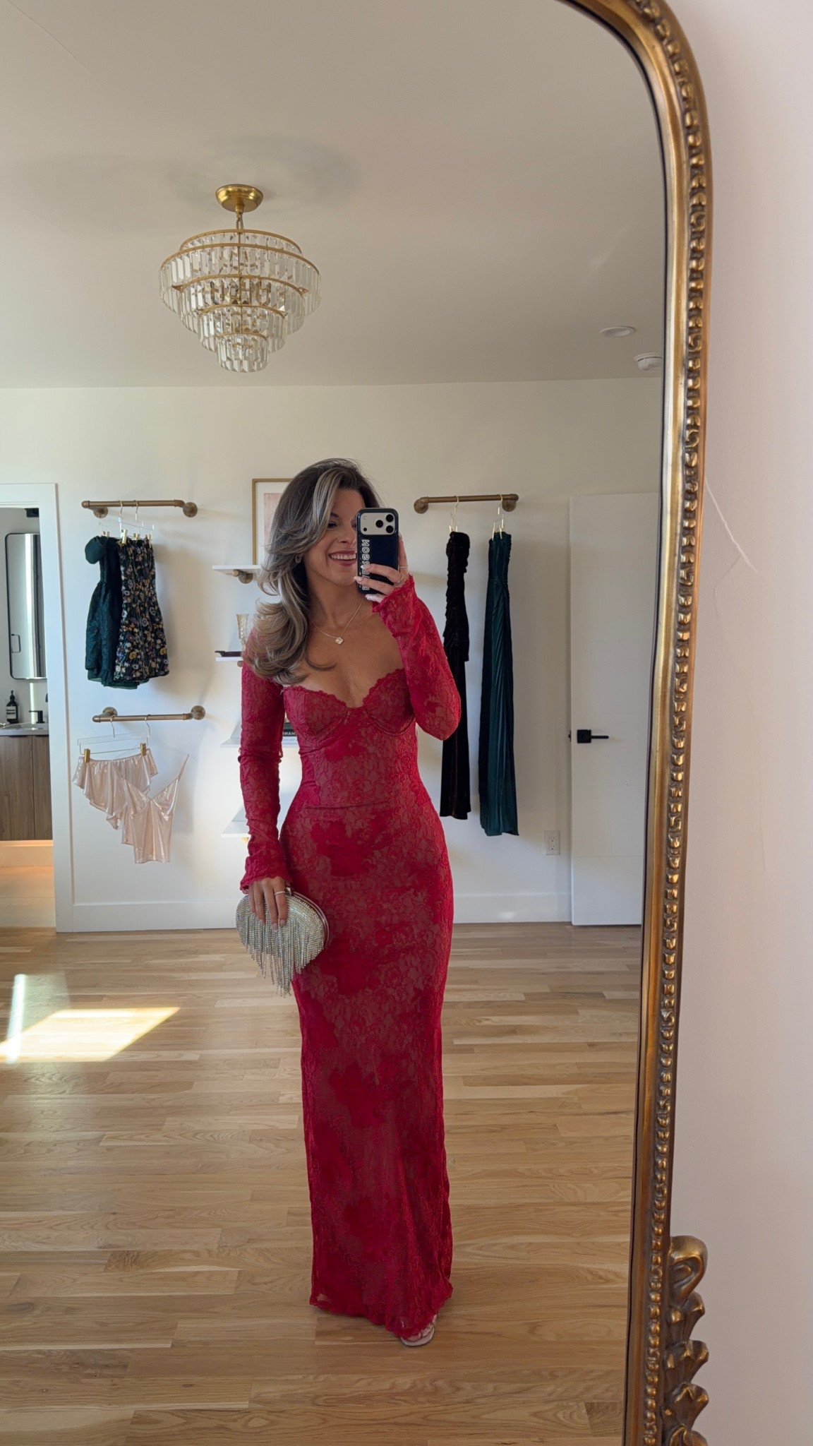 Red long sleeve fitted lace wedding guest and formal event dresses

Vici code: Emerson30
Electric picks code: emerson20

Wearing my usual small/2

Wedding guest
Formal event
Black tie
Long sleeve
Lace
Special occasion

#LTKSeasonal #LTKWedding #LTKootd