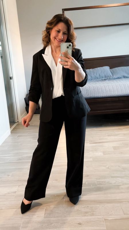 My faux wrapped blouse is perfect for a petite that does not what to tuck in a shirt. It has an elastic waistband I am wearing size extra small. my blazer is petite friendly from Walmart and I’m wearing size small.

I'm 4'10" and 115#; bust 32B, waist 26, hips 36


#LTKstyletip #LTKover40 #LTKworkwear