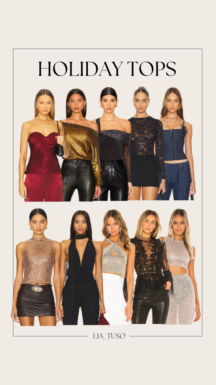 Holiday Tops

#HolidayTops #FestiveStyleEdit
#HolidayOutfitInspo 

 #LTKHoliday #LTKootd