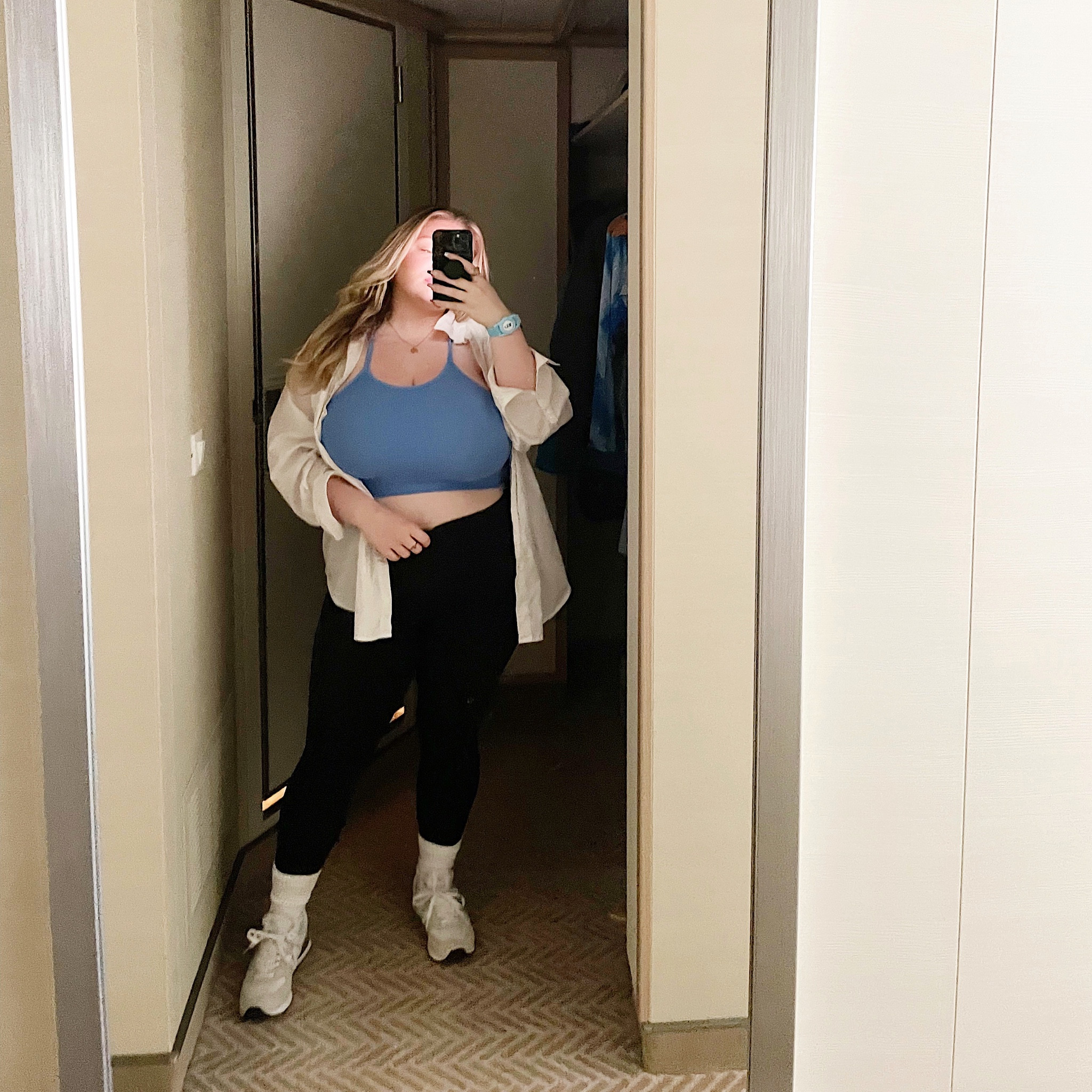midsize | early fall | size 12 | fall outfit | leggings with socks | white shirt

#LTKunder50 #LTKstyletip #LTKcurves