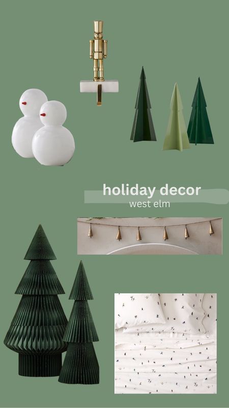 West elm holiday decor picks! 

#LTKHoliday #LTKhome #LTKSeasonal