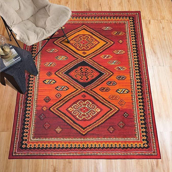 My Magic Carpet Washable Rug - Stain Resistant, Waterproof, Non-Slip - Pet & Family Friendly Mach... | Amazon (US)