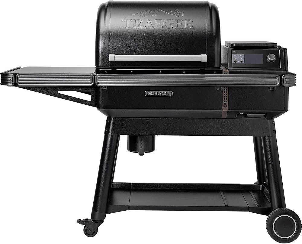 Traeger Grills Ironwood Electric Wood Pellet Grill and Smoker, Black, 616 Square Inches Cook Area... | Amazon (US)