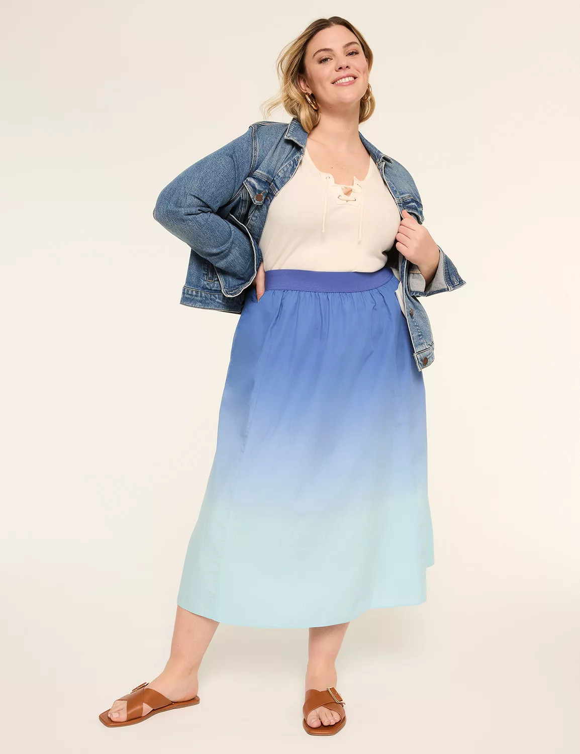 Ombre Maxi Skirt | Lane Bryant (US)