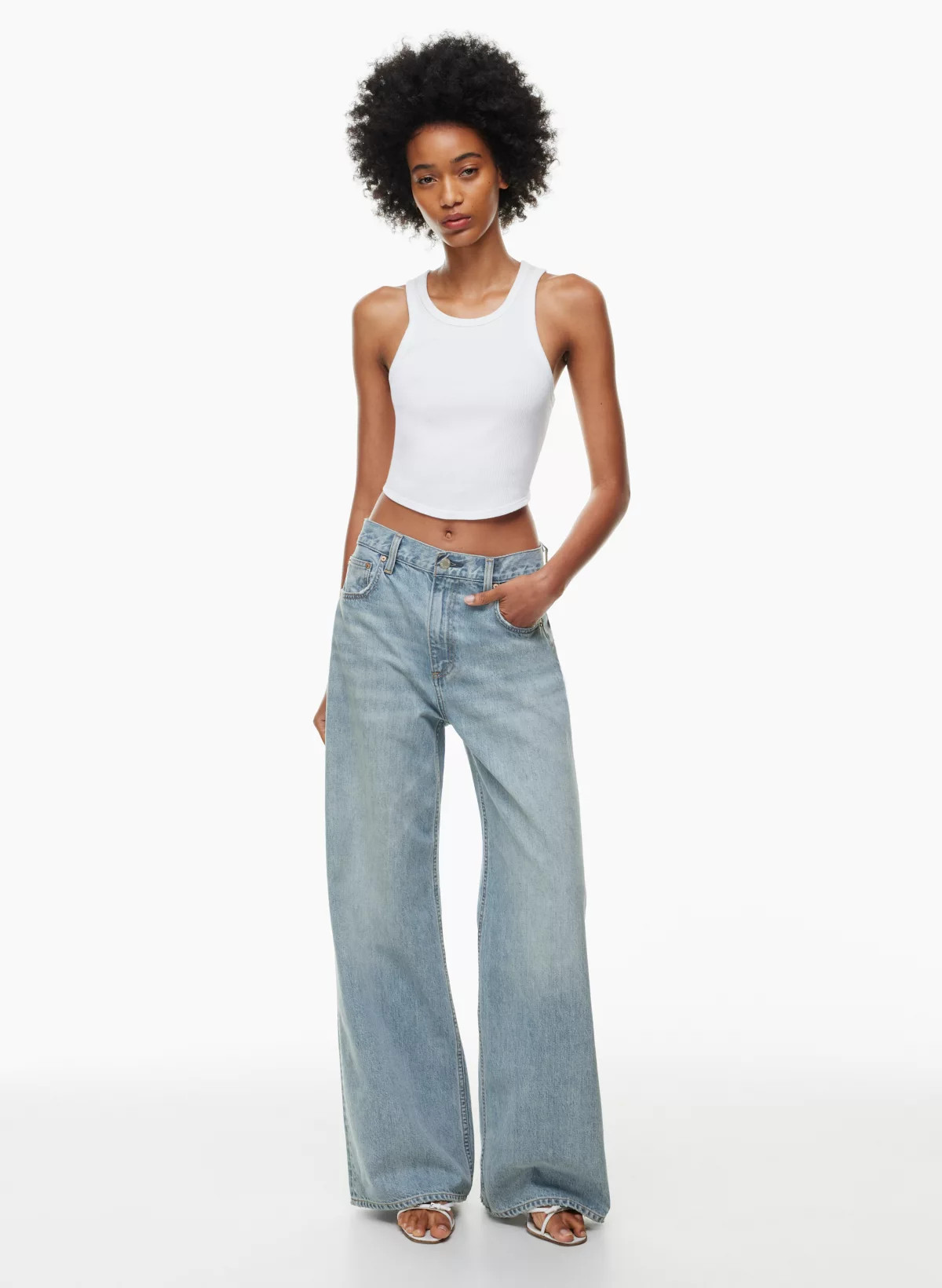 THE '90S LITE HI-RISE WIDE FULL-LENGTH JEAN | Aritzia