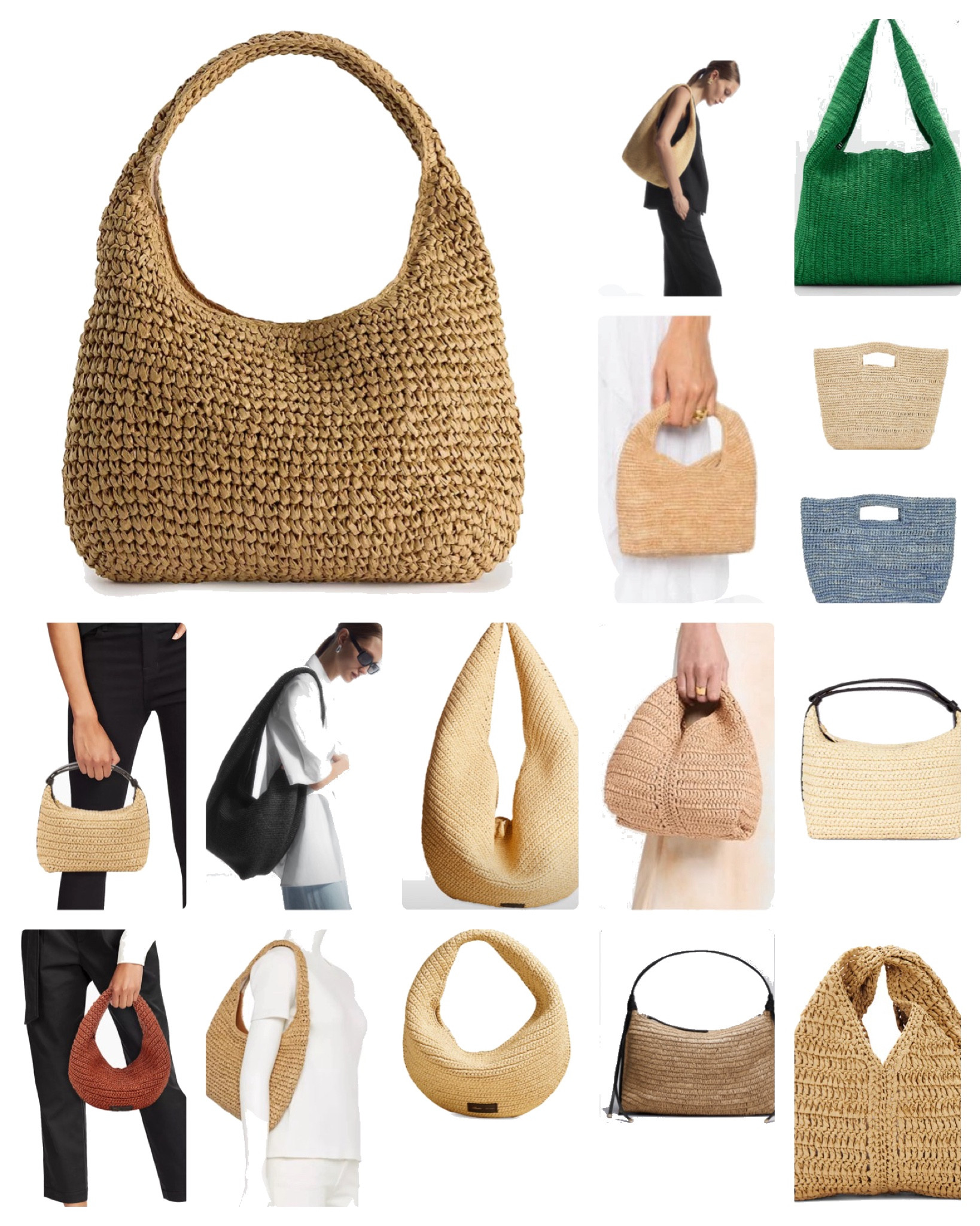 A spring summer staple is a raffia bag (and really anything raffia including shoes, hats, hair accessories, jewelry and belts). 

#LTKfindsunder100 #LTKstyletip #LTKSeasonal