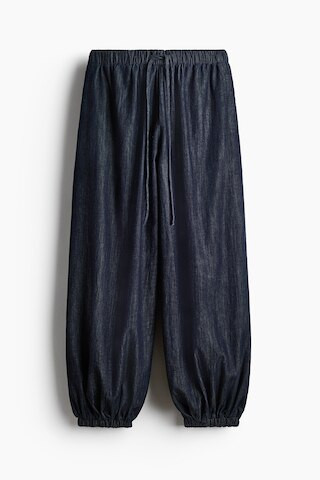 H & M - Denim Balloon Pants - Dark Denim Blue | H&M (US + CA)