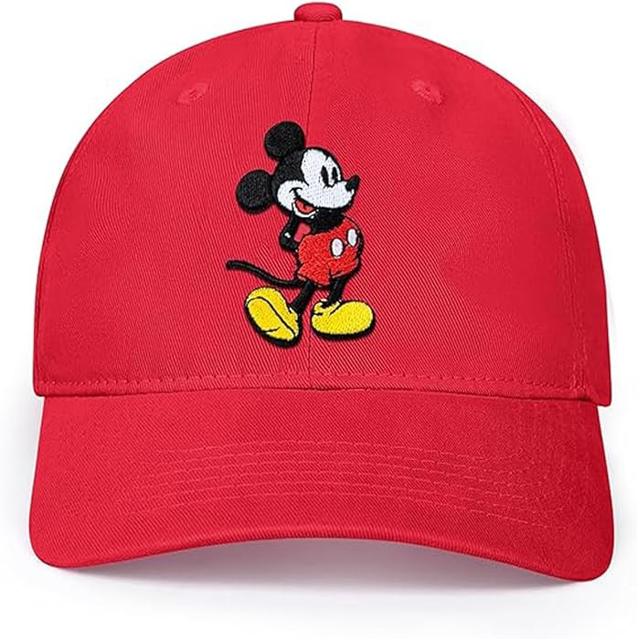 Disney Adult Baseball Cap, Mickey Mouse Adjustable Dad Hat | Amazon (US)