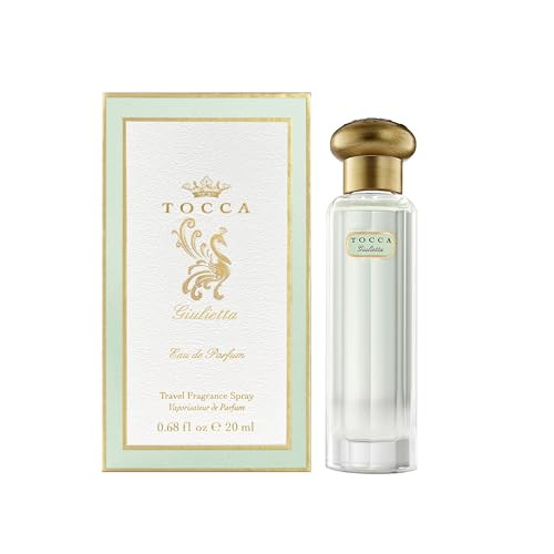 Tocca Women's Perfume, Giulietta Fragrance, 0.68 oz (20 ml) - Fresh Floral, Pink Tulips, Green Apple, Vanilla Orchid - Hand-Finished Bottle | Amazon (US)
