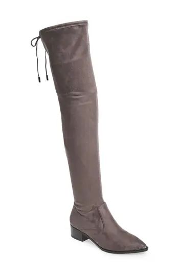 Women's Marc Fisher Ltd Yenna Over The Knee Boot, Size 5 M - Grey | Nordstrom
