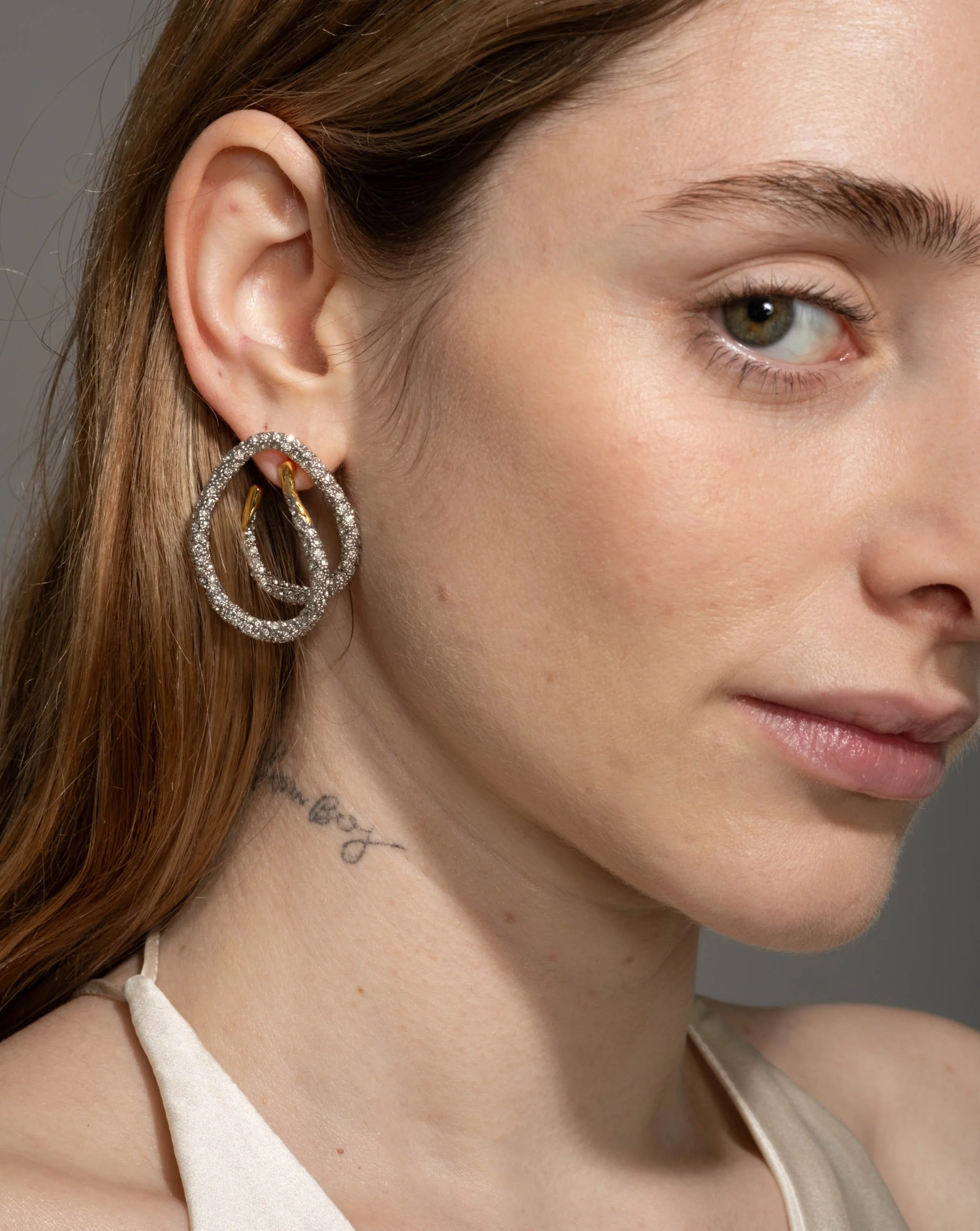 Solanales Crystal Spiral Post Earring | Alexis Bittar | Alexis Bittar