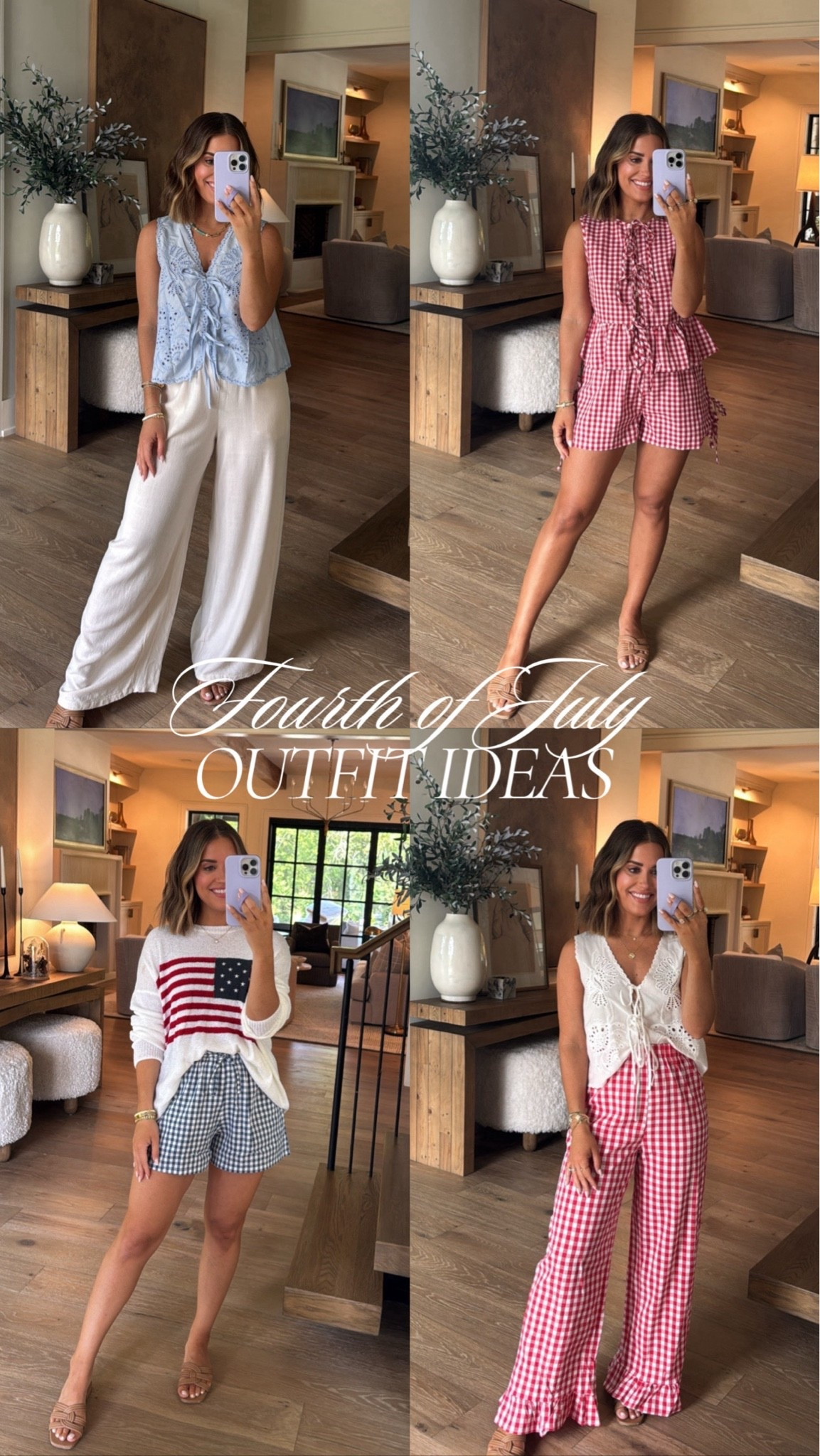 Women’s patriotic outfit ideas for the Fourth of July! Easy & classic looks for a festive outfit- all from Amazon! 

Women’s Fourth of July outfits || festive outfits || patriotic looks || women’s fashion || Amazon finds

#LTKootd #LTKSeasonal