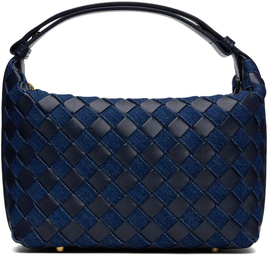 Navy & Indigo Mini Wallace Bag | SSENSE