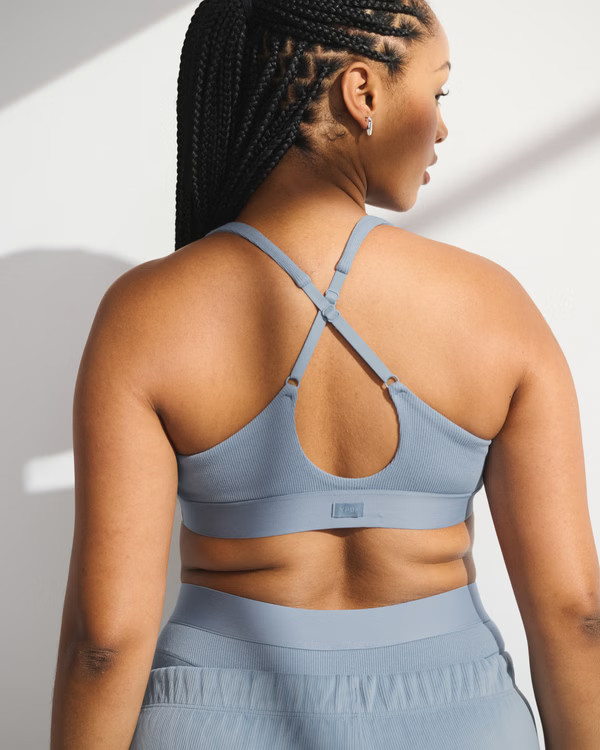 YPB Restore Rib Triangle Bra | Abercrombie & Fitch (US)