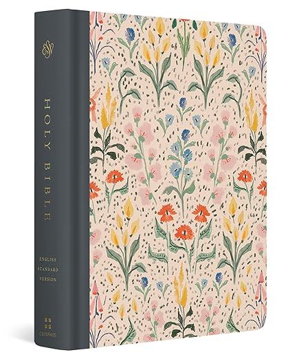ESV Single Column Journaling Bible, Artist Series (Cloth over Board, Lulie Wallace, In Bloom)    ... | Amazon (US)
