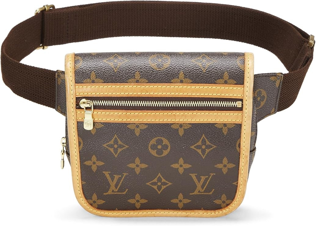 Amazon.com: Louis Vuitton, Pre-Loved Monogram Canvas Bosphore Belt Bag, Brown : Luxury Stores | Amazon (US)