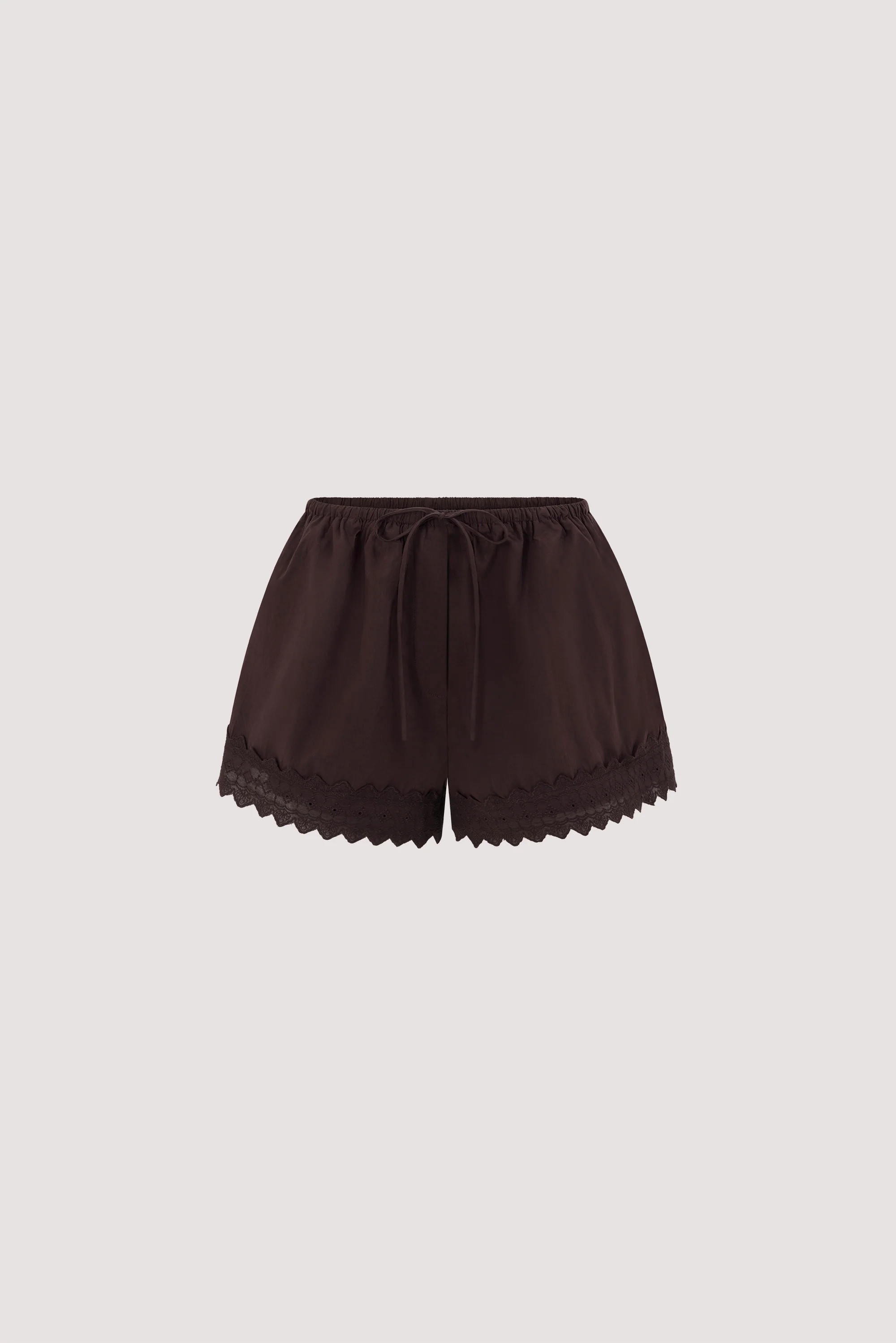 ANNABEL BURNT CHOC SHORTS | DISSH